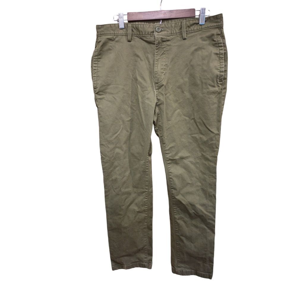 prAna Green  Pant Size 34X30  Slim Fit Organic Cotton‎ Blend